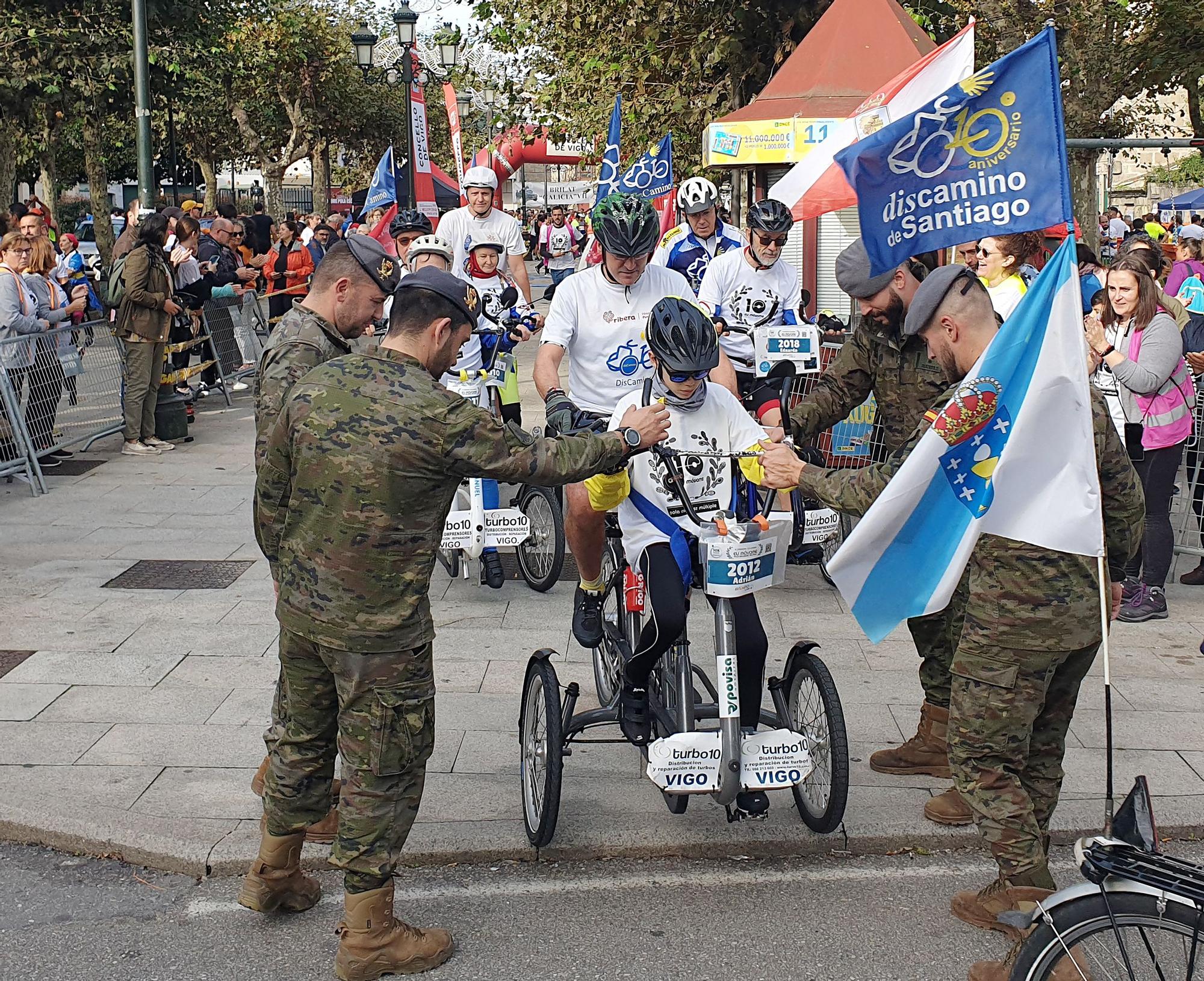 Un millar de personas a la carrera en Vigo por la Esclerosis Múltiple