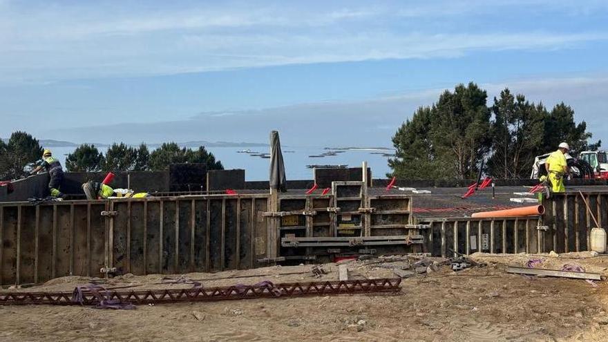 Las obras de la EDAR de Niño do Corvo entran en su recta final
