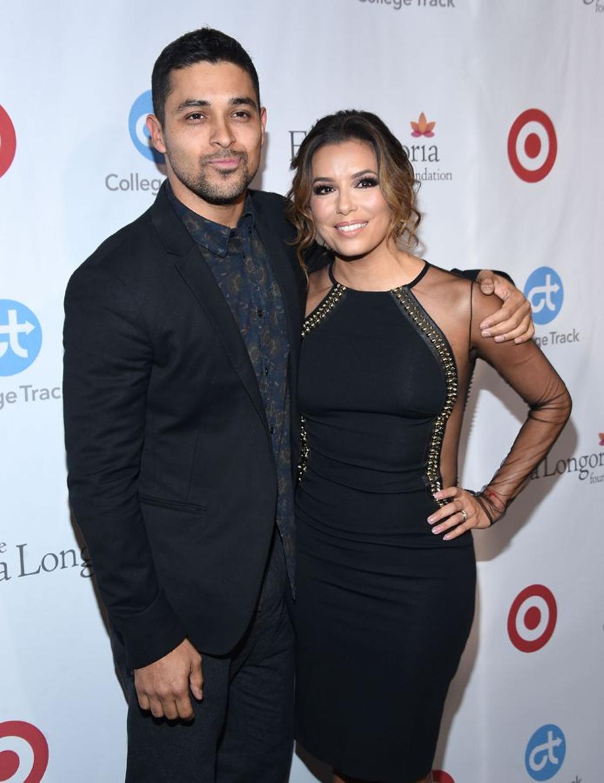 Cena benéfica Fundación Eva Longoria: Wilmer Valderrama y Eva Longoria