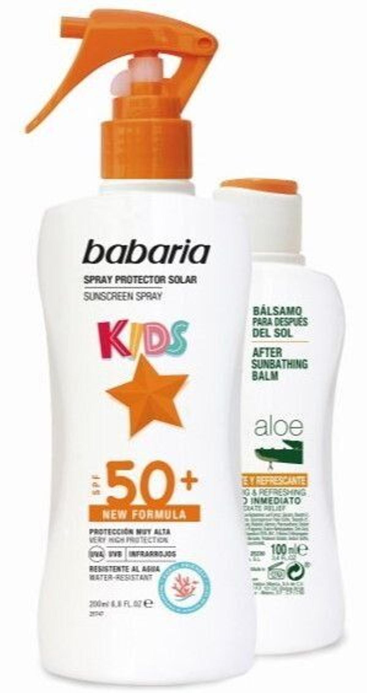 BABARIA SUN MILK SPRAY PROTECTOR SPF50 + KIDS