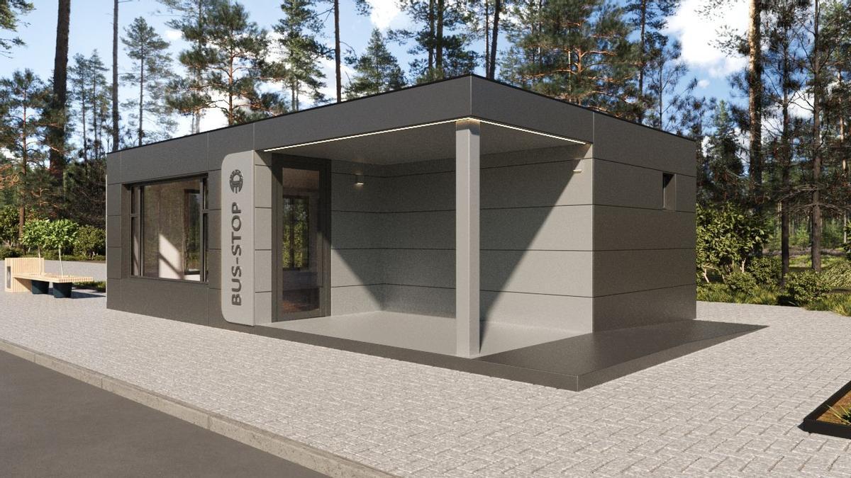 La nueva marquesina de la capital extremeña.