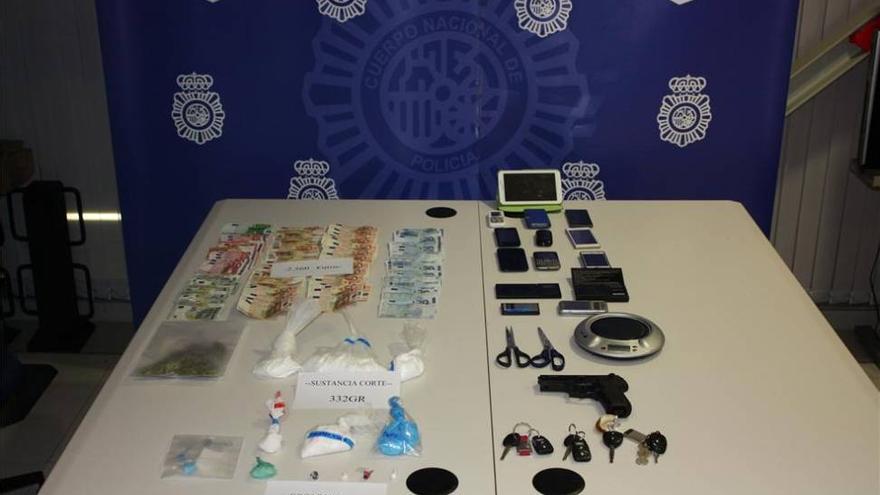 Desarticulada una banda que compraba cocaína en Madrid y la vendía en Cáceres