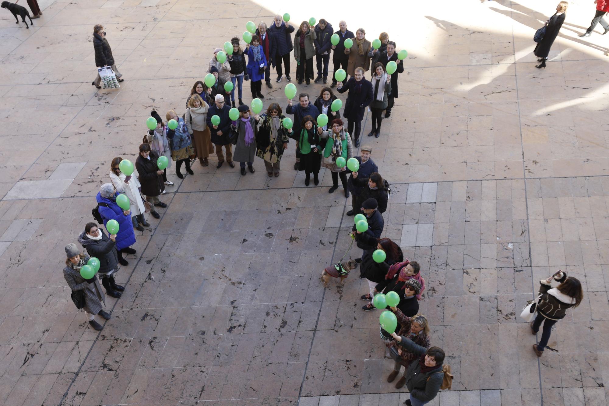 Concentración en Oviedo