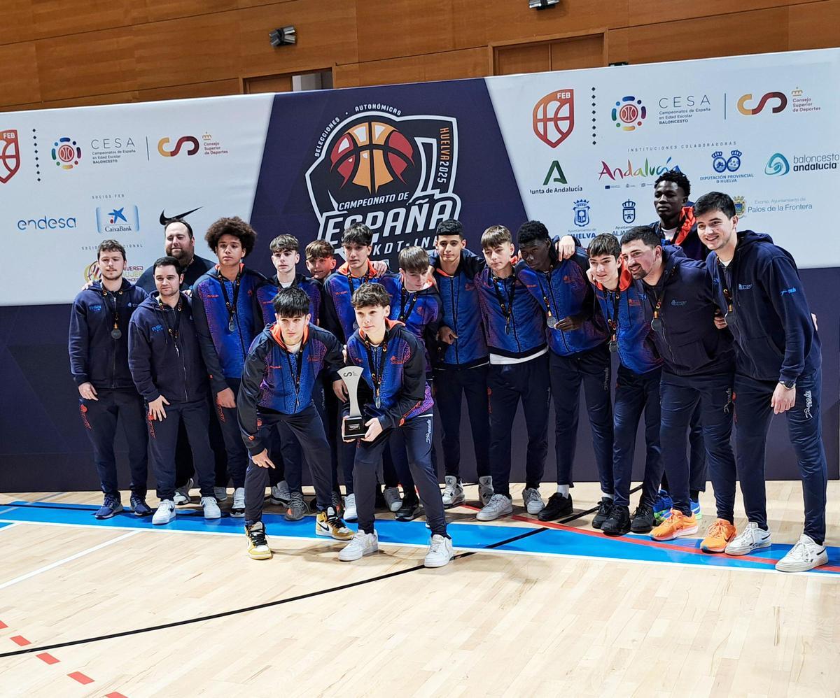 El Infantil Masculino, subcampeón de España