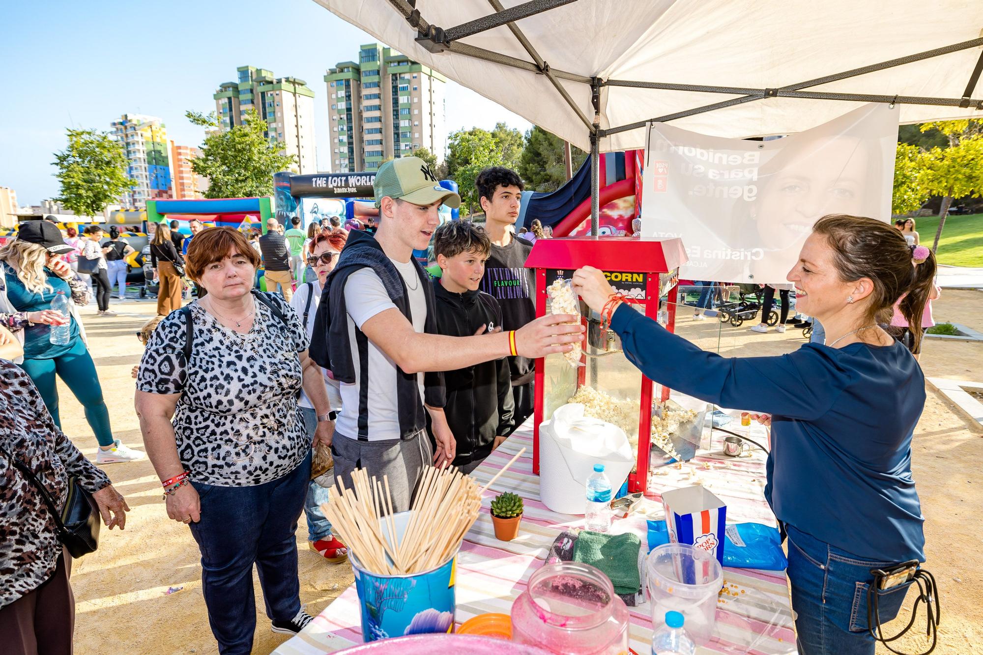 Fiesta infantil para el cierre de campaña del PSOE en Benidorm