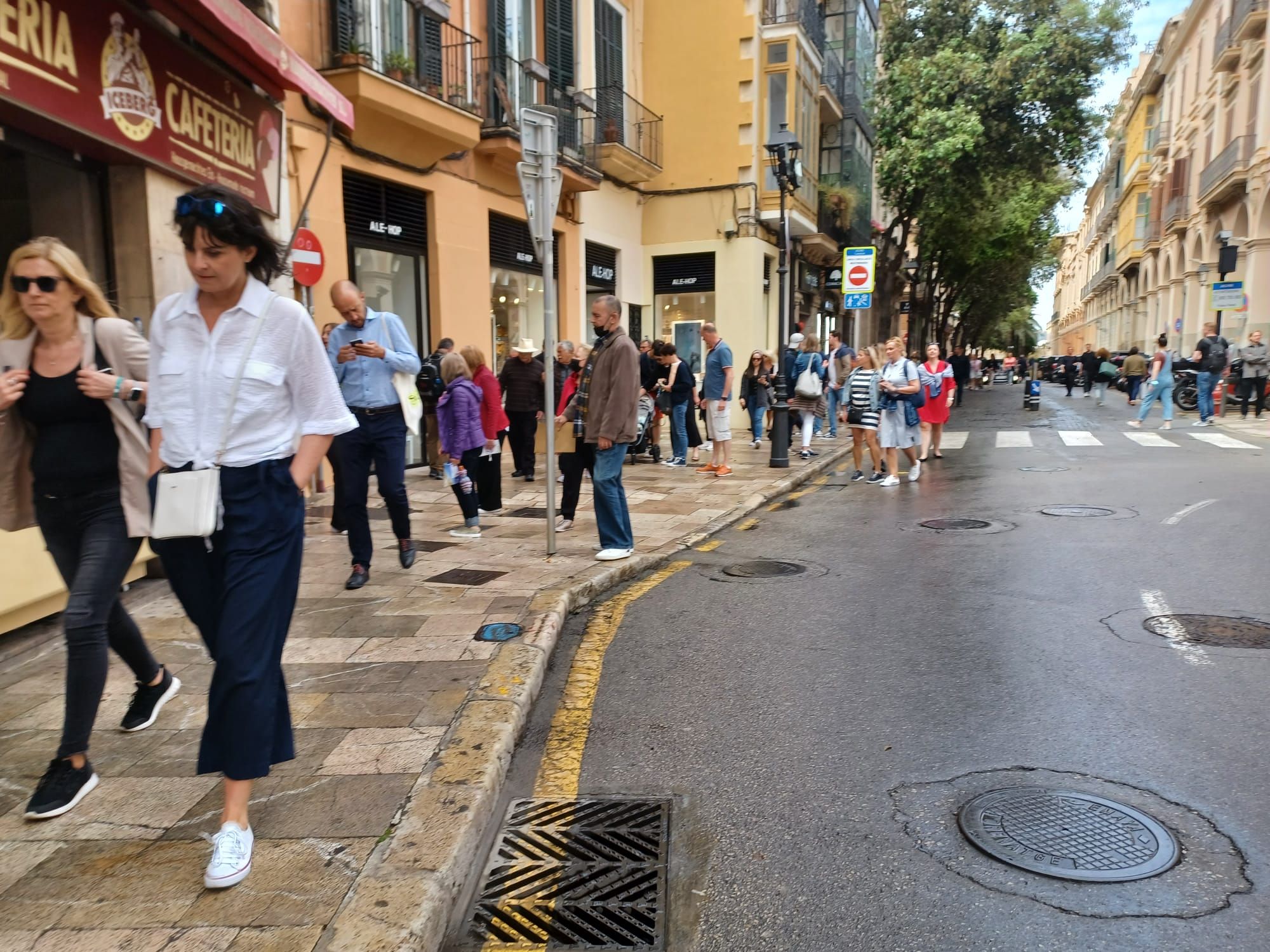 Los cruceristas visitaron las principales atracciones de la ciudad