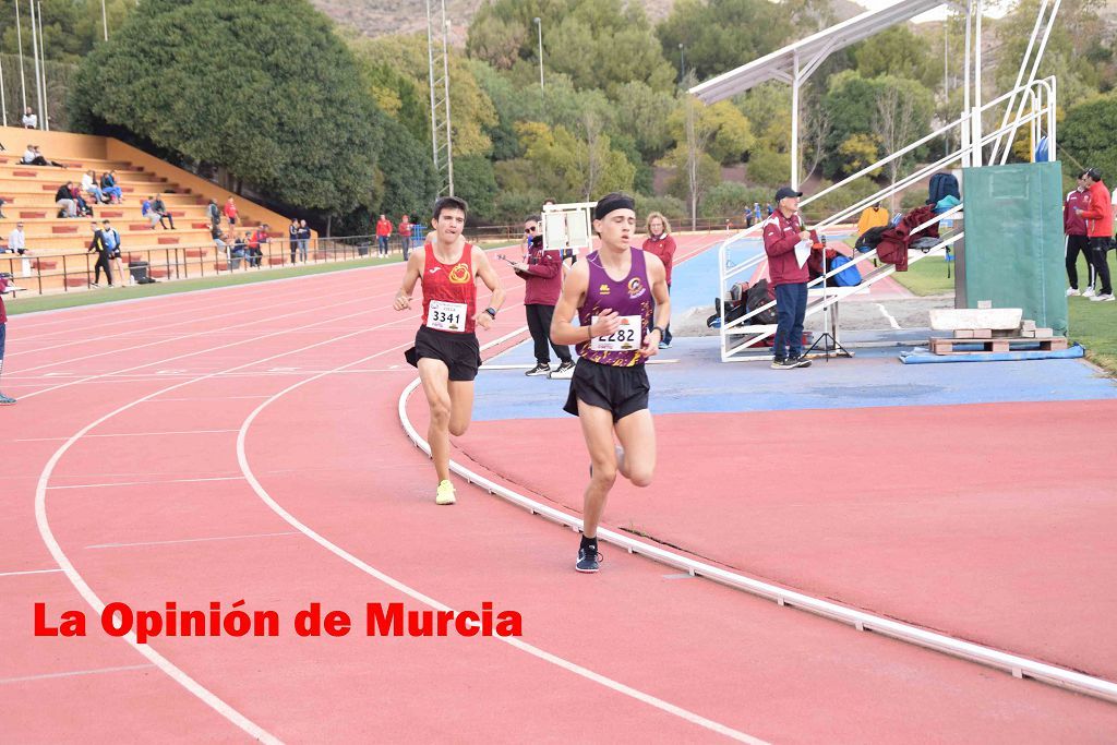 Regional absoluto y sub-23 de atletismo en Lorca