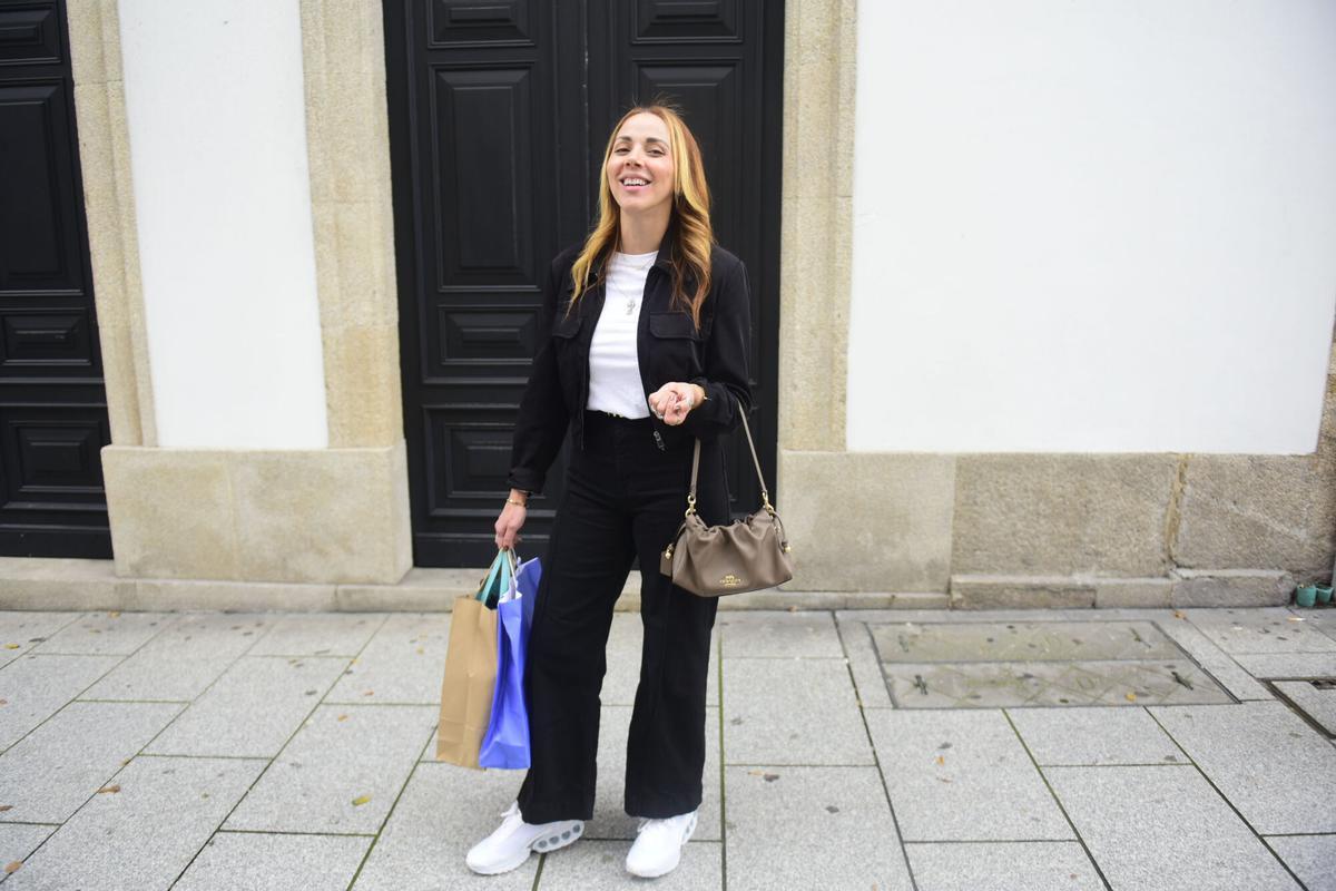 Betxabe Mundaraí en las rebajas de verano de A Coruña