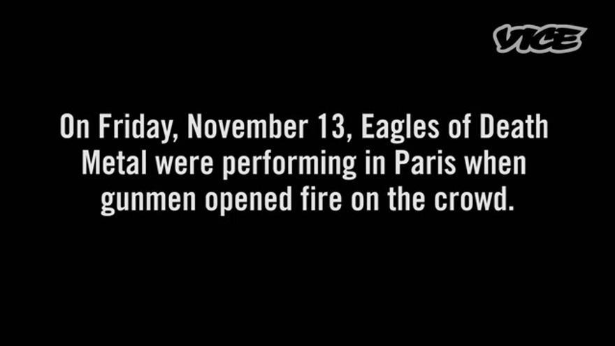 El grupo californiano Eagles of Death Metal, que actuaba en la sala Bataclán cuando fue asaltada por los terroristas, concede al portal Vice la primera entrevista tras el ataque