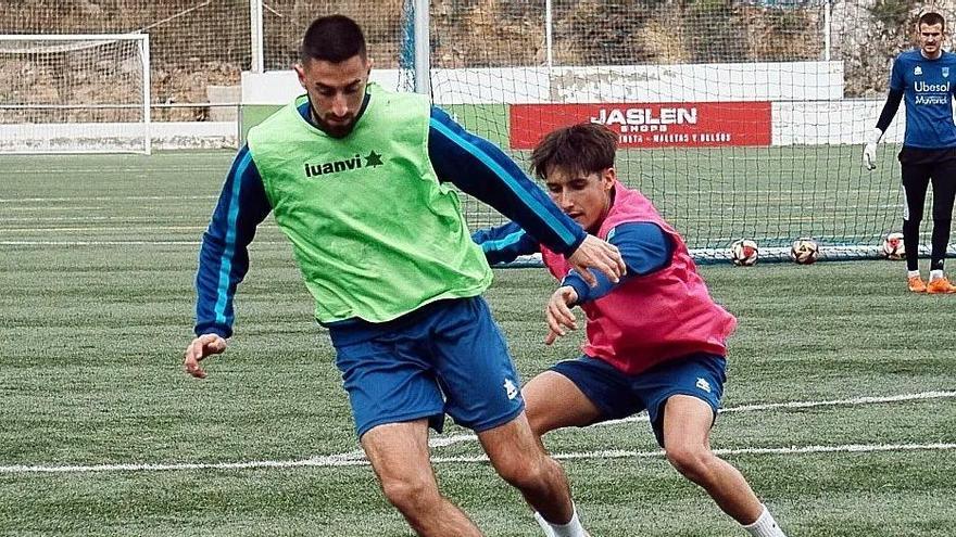 Entrenamiento del Atzeneta en el Regit.