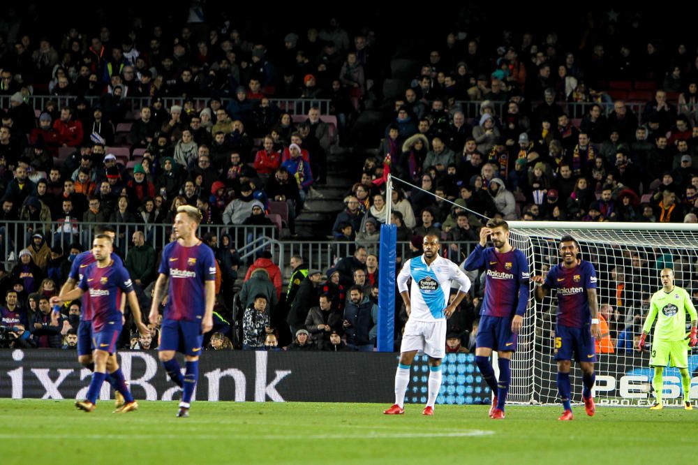 El Dépor sale goleado del Camp Nou