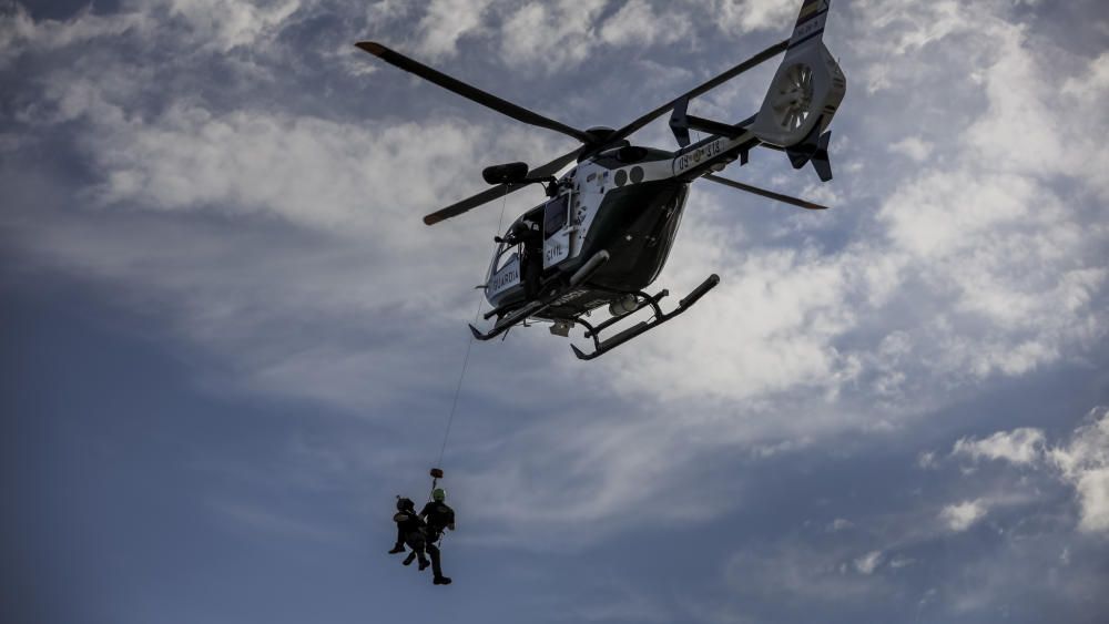 Simulacro de asalto a una embarcación en Palma