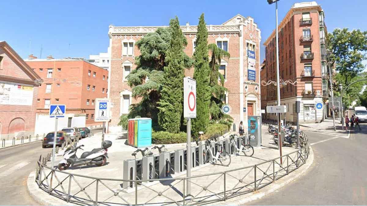 La plaza de San Francisco, en Madrid