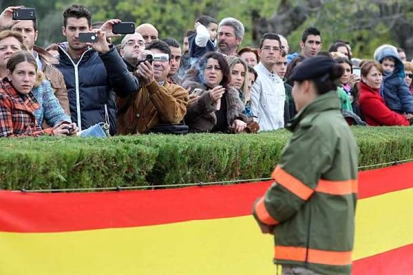 Despedida a las tropas cordobesas que parten a Líbano