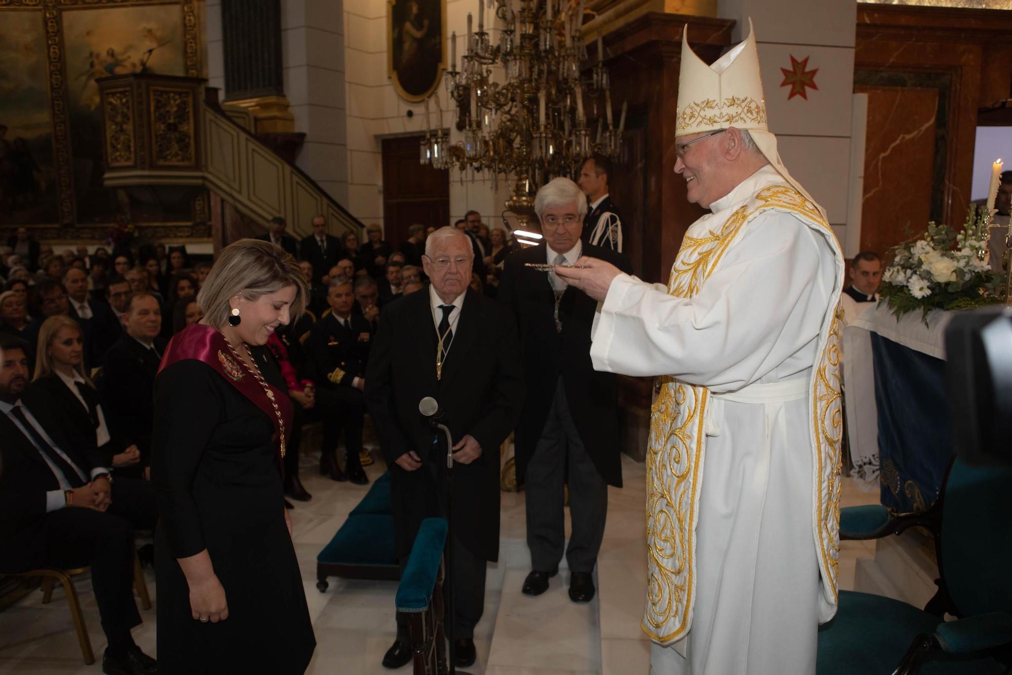 Acto de entrega de la Onza de Oro en Cartagena