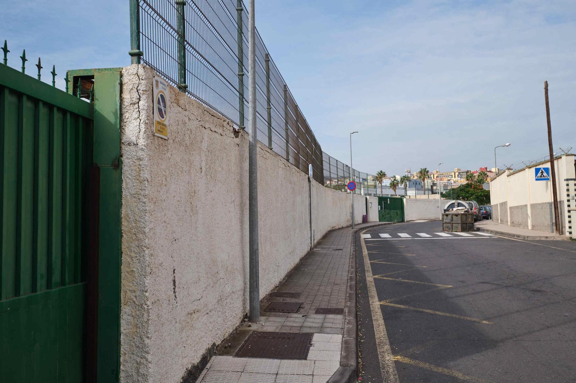 Estado del antiguo IES Padre Anchieta