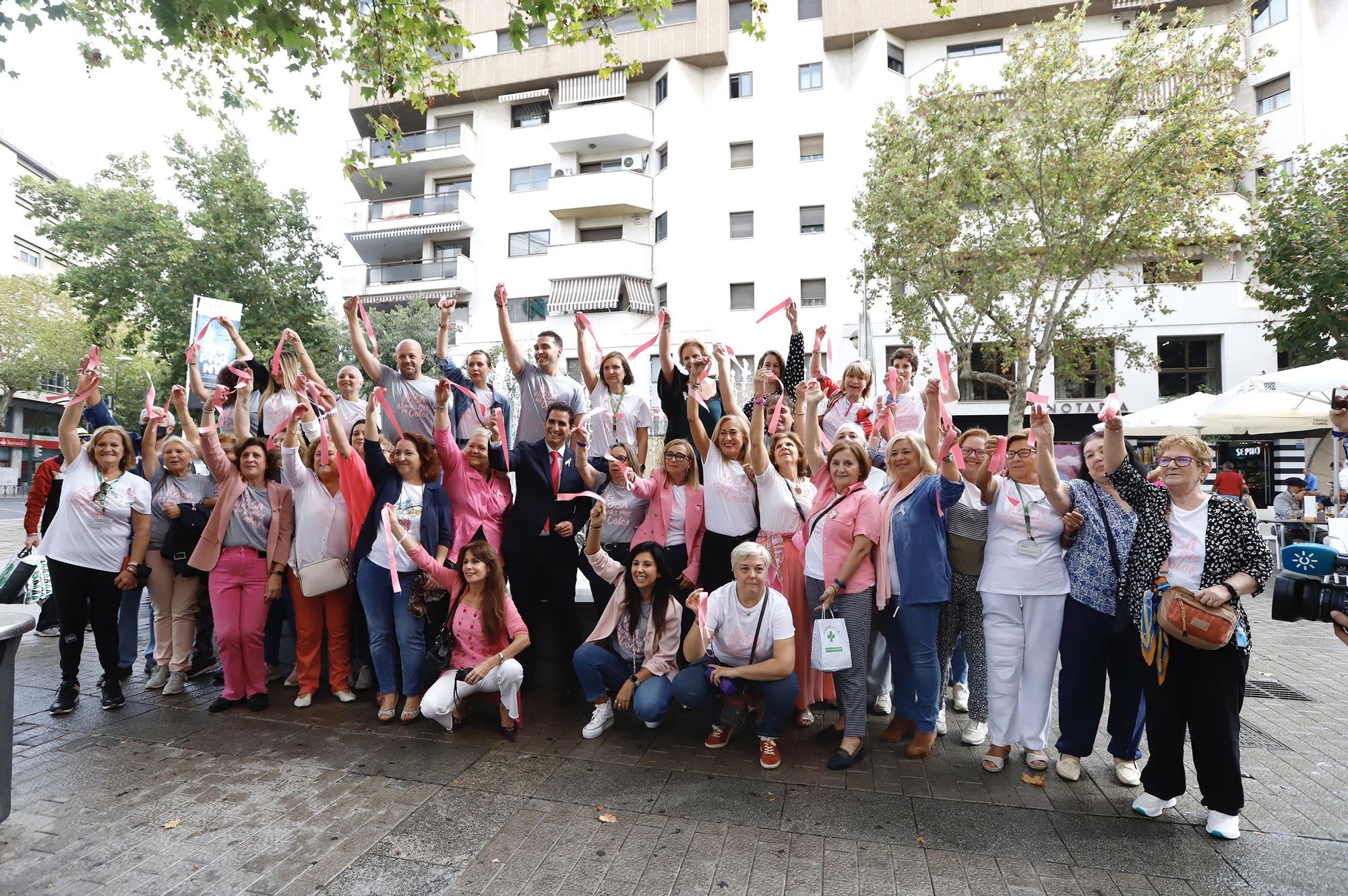 Acto en Córdoba por la campaña del Día Mundial Contra el Cáncer de Mama