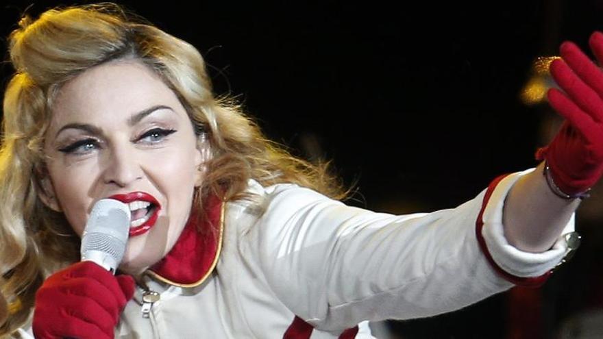 Madonna, en una actuación en 2012