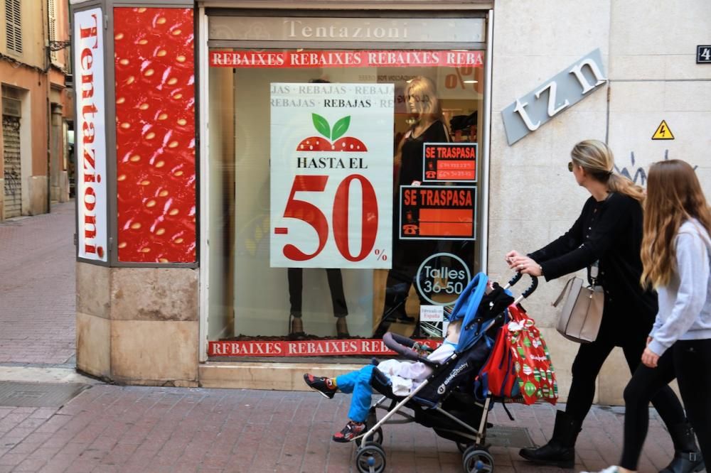 Der Winterschlussverkauf auf Mallorca hat begonnen