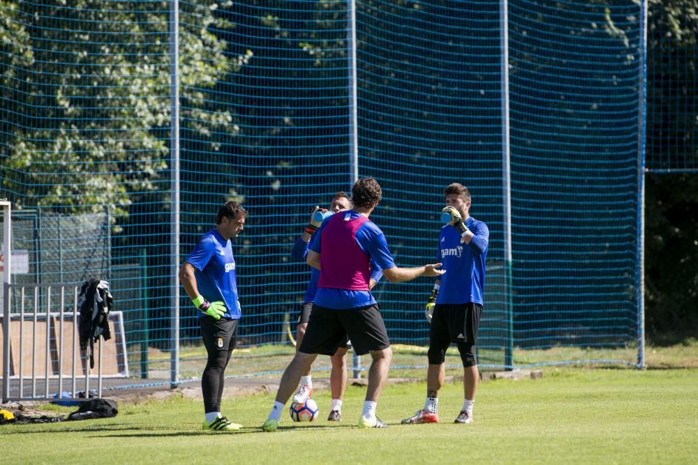 Entrenamiento del Real Oviedo