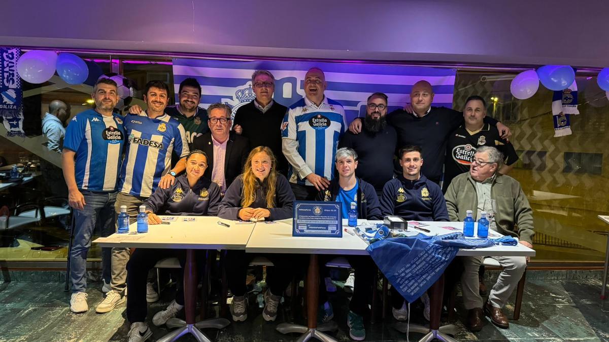 Inauguración de la peña deportivista ‘Lucus Augusti’