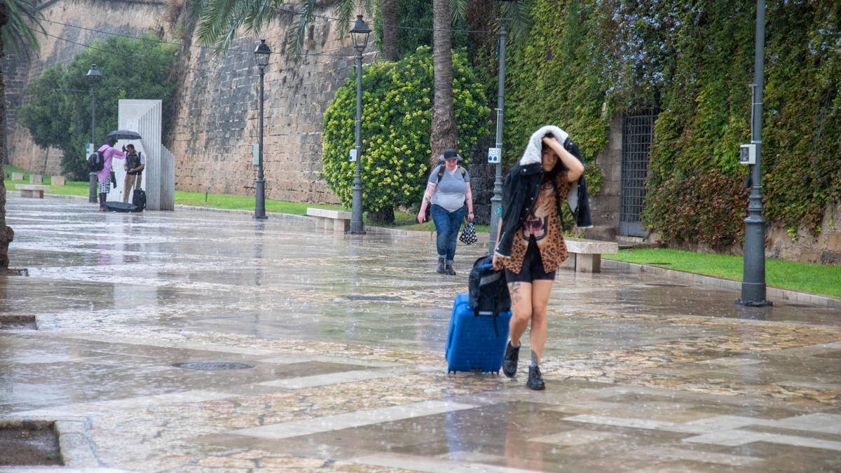 La Aemet ha decretado la alerta amarilla en Mallorca por precipitaciones que podrían ser localmente fuertes