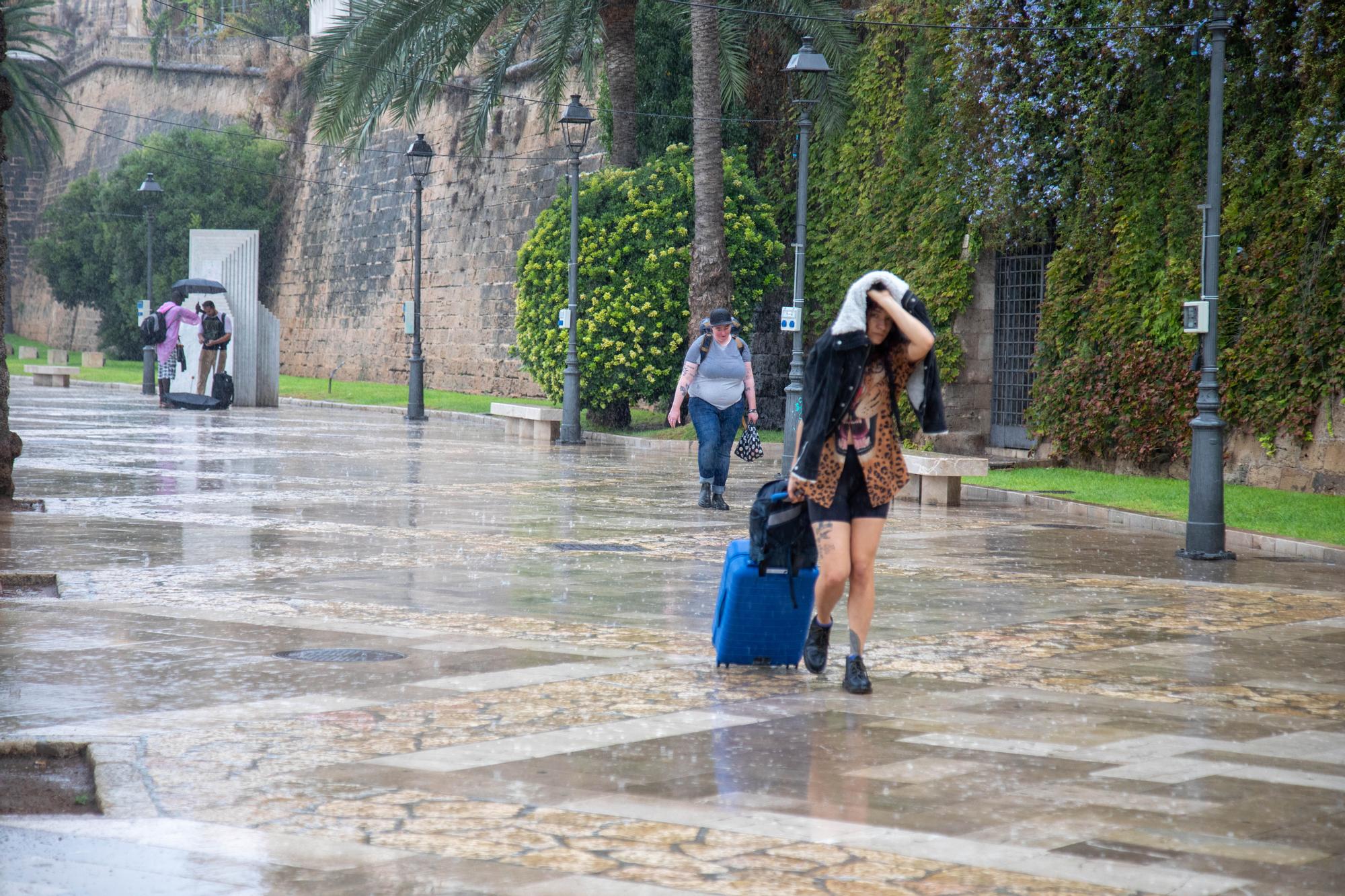 La Aemet ha decretado la alerta amarilla en Mallorca por precipitaciones que podrían ser localmente fuertes