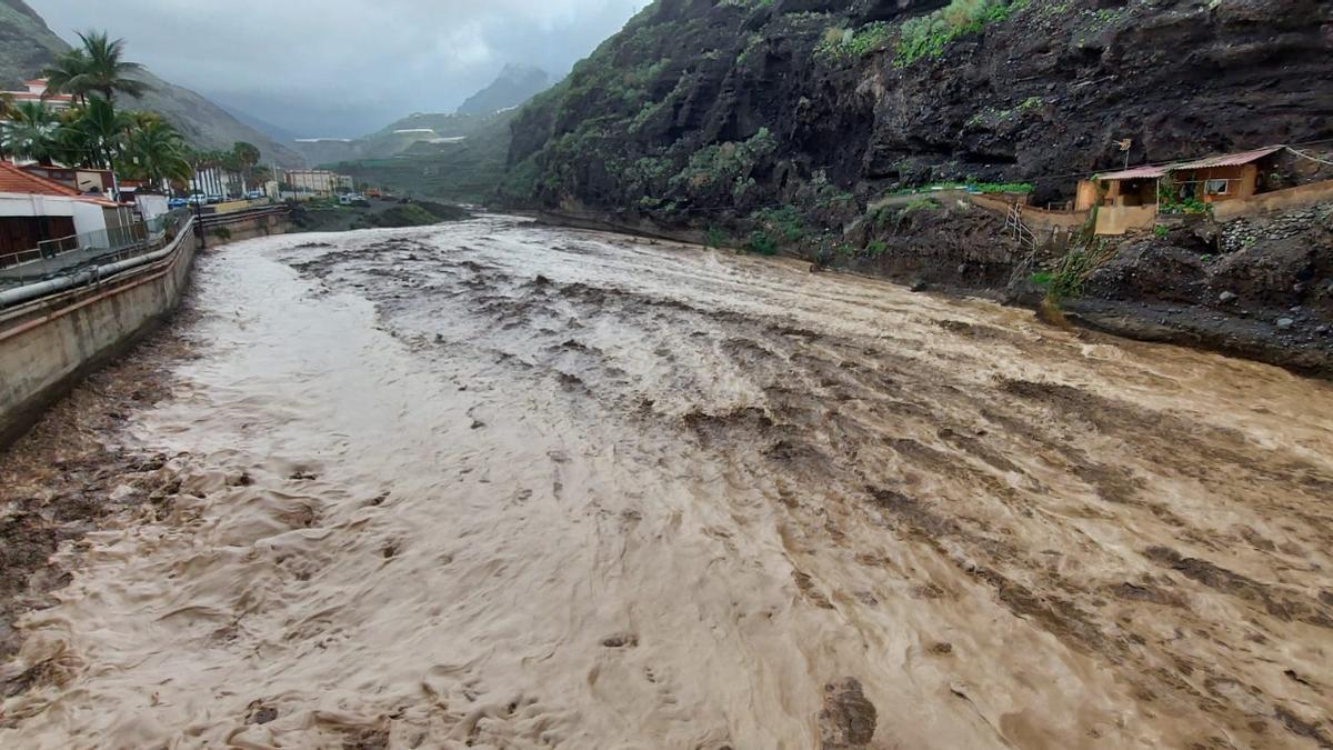 Las fuertes lluvias se dejan notar en La Palma - El Día