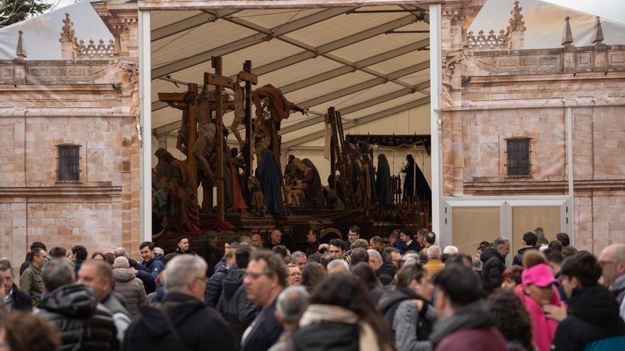 ENCUESTA | La carpa de Semana Santa de Zamora que &quot;imita&quot; a la Catedral: ¿Qué te parece?