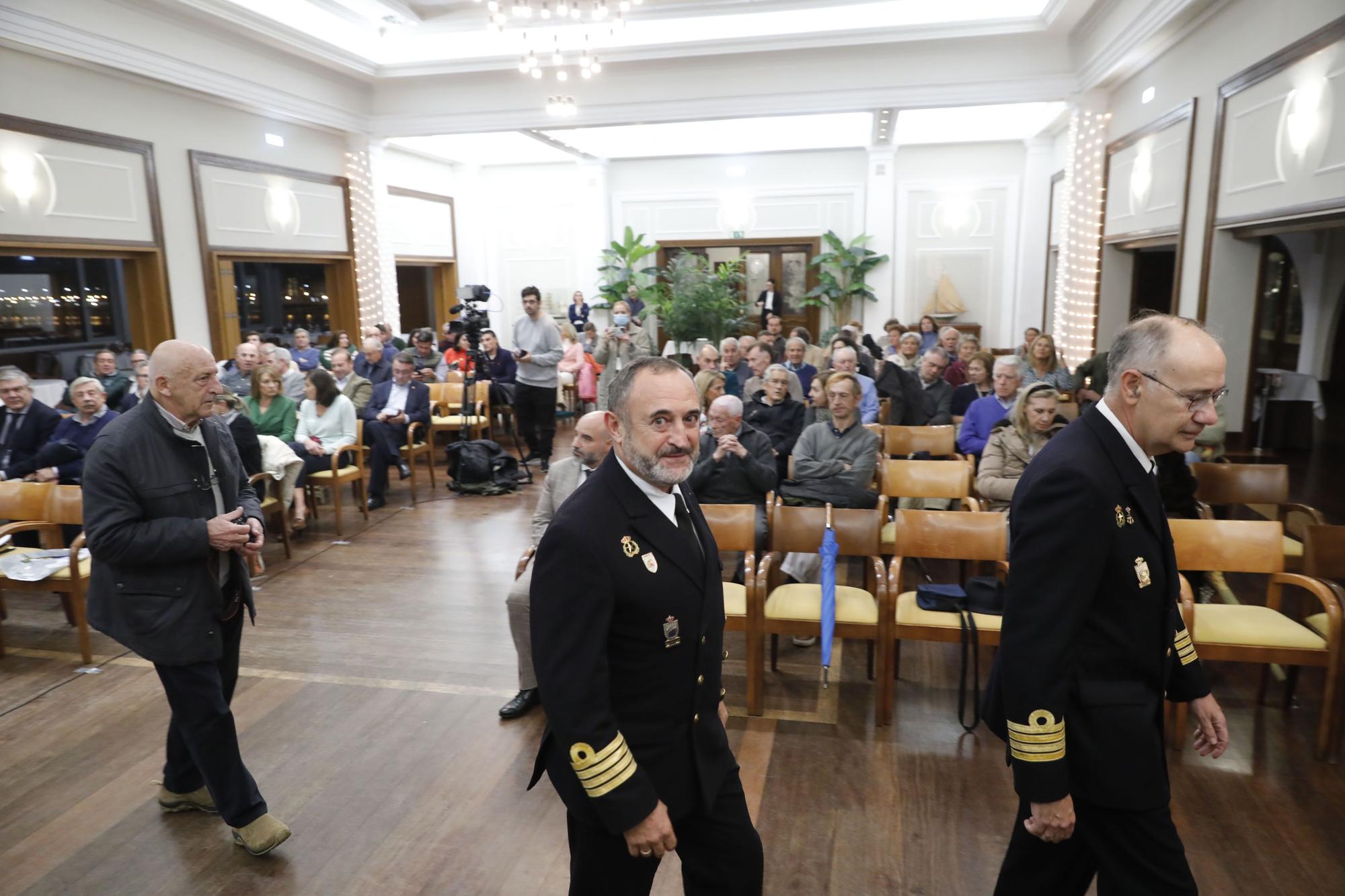 En imágenes: Gijón acoge la conferencia “1522, Elcano: Inicio de la Globalización Hispánica”,