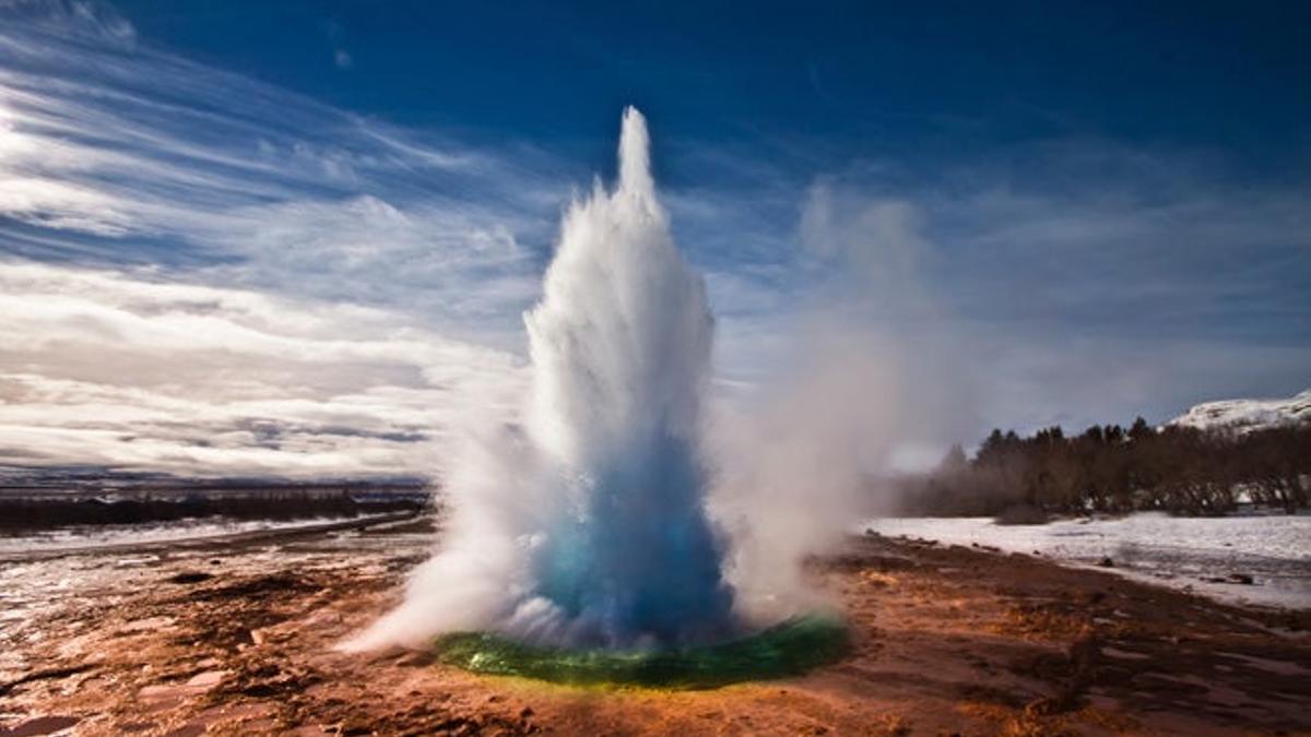 Strokkur Geyser, Islandia