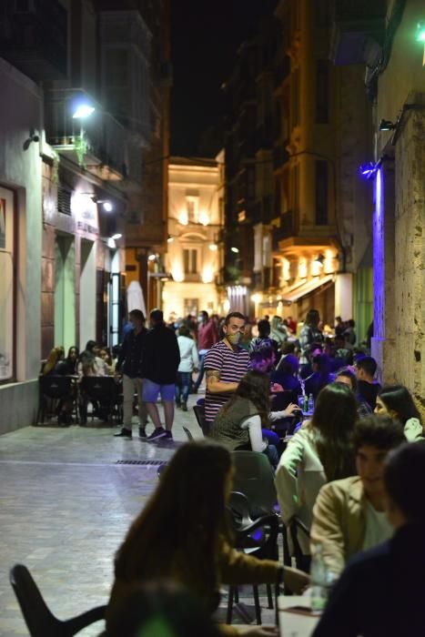 Cierre de bares: Cartagena llena las terrazas