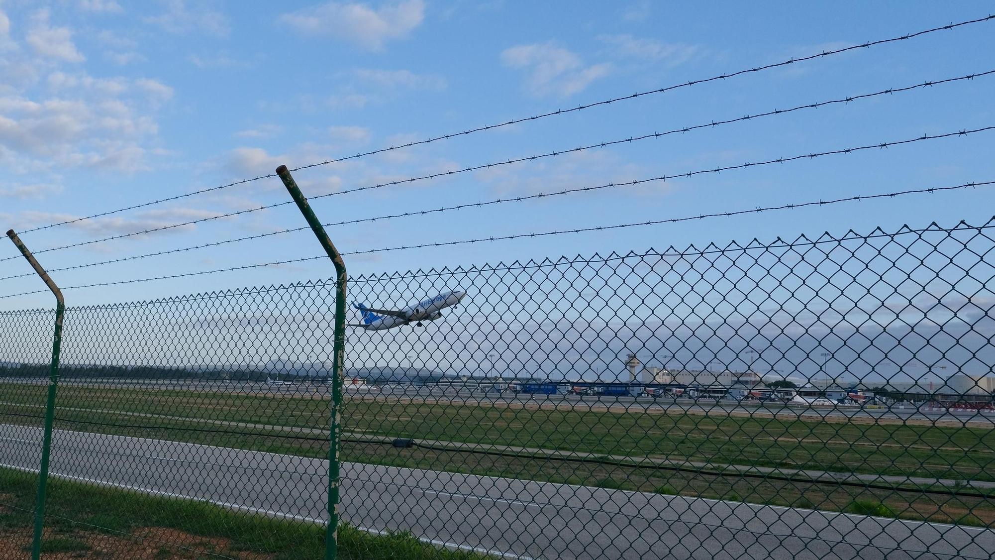 FOTOS| Así cambiará el aeropuerto de Palma todo su vallado perimetral de seguridad