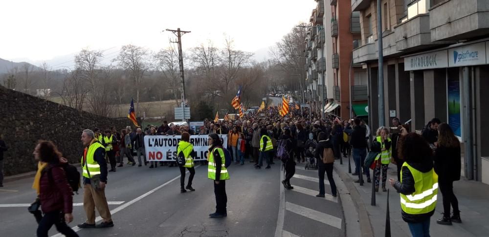 Concentració a Olot