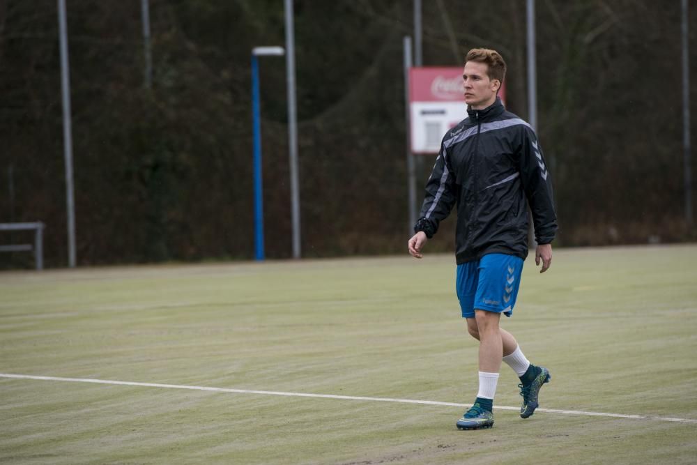 Entrenamiento del Real Oviedo