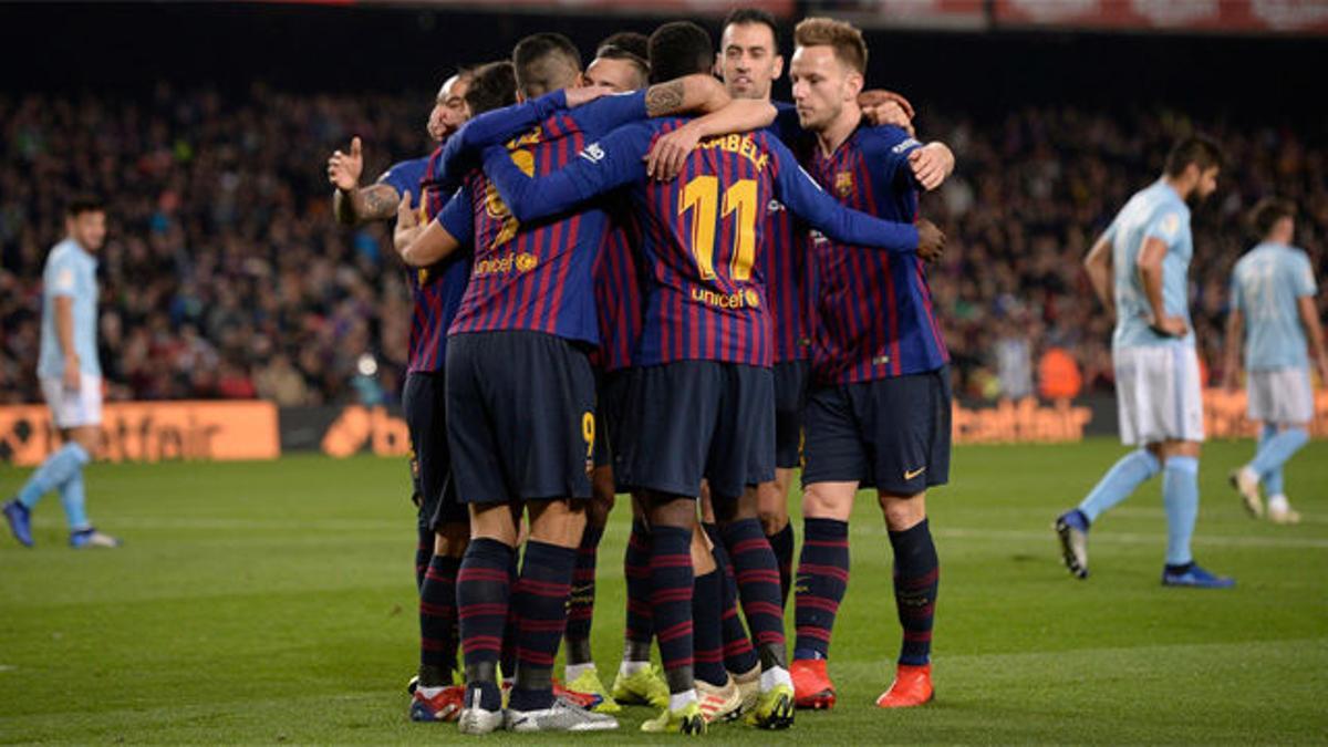 Las notas de los jugadores del Barça al descanso