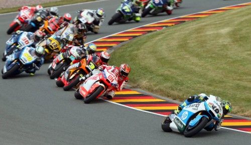Carrera de Moto2 del GP de Alemania que ha ganado por primera vez Jordi Torres