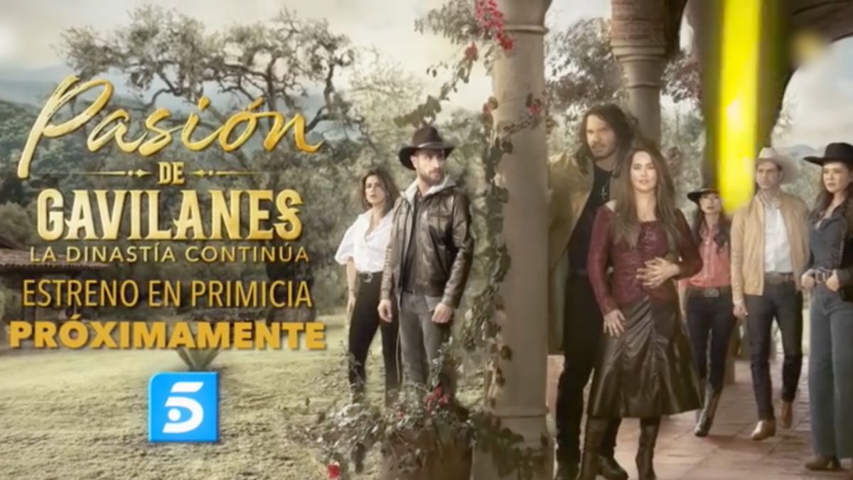Imagen de la promo de 'Pasión de Gavilanes' en Telecinco