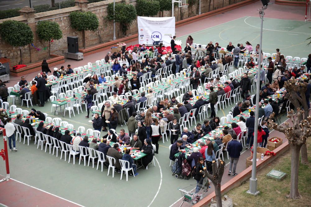 Comida de Navidad del colegio Inmaculado Corazón de María