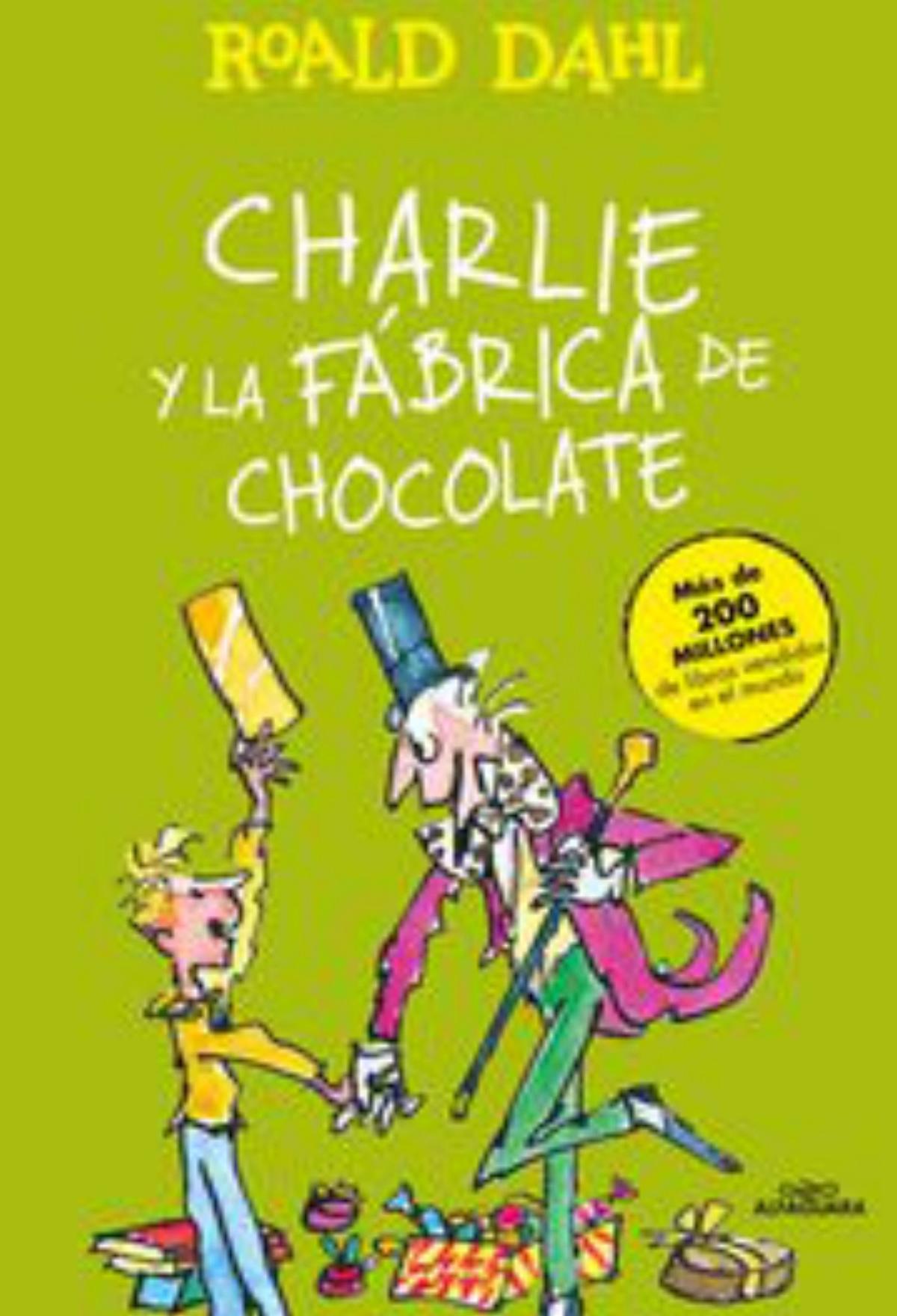 Portadas de «Charlie y la fábrica de chocolate» y «Matilda».