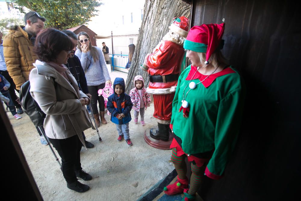 Papá Noel llega a Alicante.