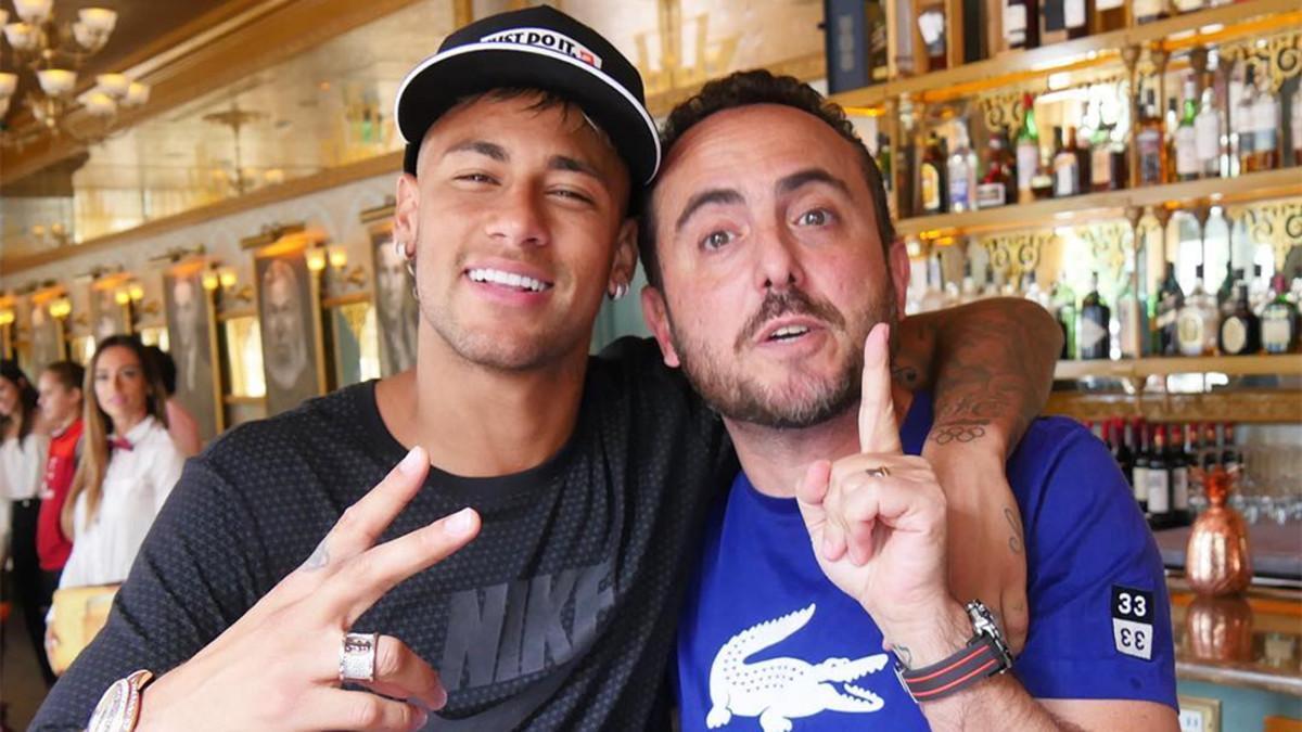 Neymar visitó el restaurante París 6 Bistro de Miami