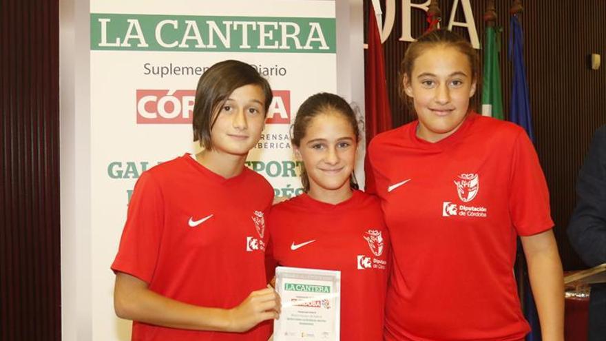 La selección cordobesa alevín, mejor equipo de fútbol