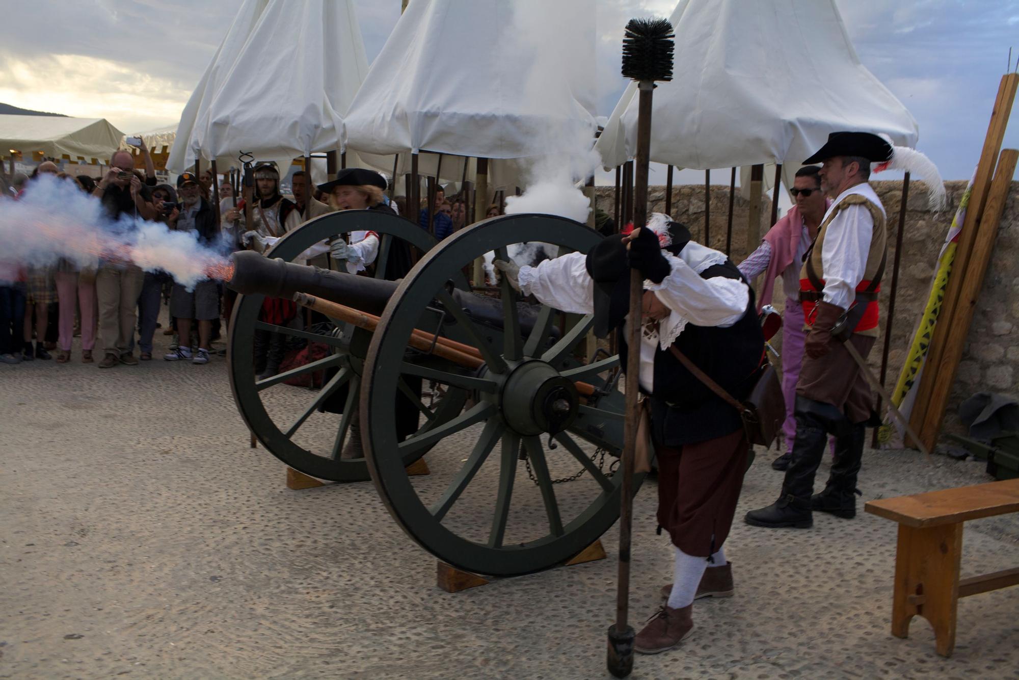 Escena del Mercadillo Medieval de Dalt Vila