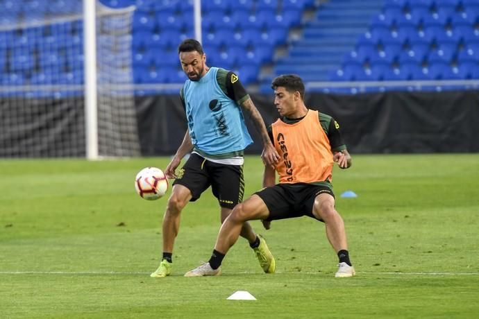 DEPORTES 05-03-19  LAS PALMAS DE GRAN CANARIA.  Primer entrenamiento de Pepe Mel. FOTOS: JUAN CASTRO