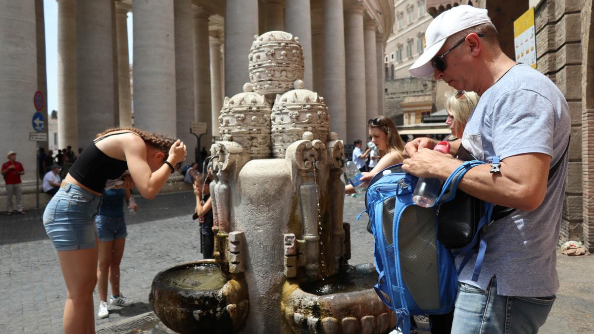 La ola de calor y la sequía azotan toda Italia