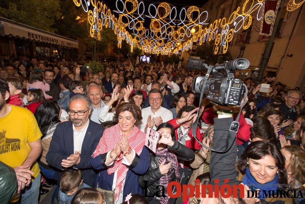 Entrada de bandas en Caravaca