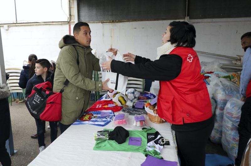 Partido solidario en el campo César Láinez