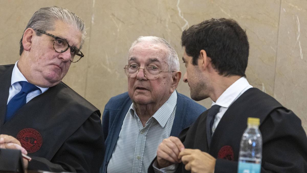 Pau Rigo, durante el juicio