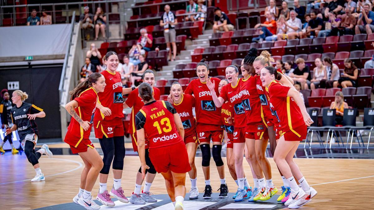 España da un aviso a la selección anfitriona del Mundial Femenino
